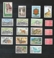 NE - Andorre - 342 - Lot De 18 Timbres Neufs Des Années 1985 à 1991 ** - Carnets