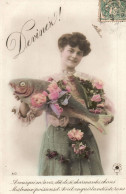 FÊTES - VOEUX - 1er Avril -(6)  -Poisson- Femme - Erster April