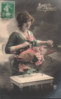 FÊTES - VOEUX - 1er Avril -(6)  -Poisson- Femme - 1 April (aprilvis)