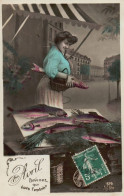 FÊTES - VOEUX - 1er Avril -(6)  -Poisson- Femme - Erster April