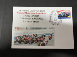 2-11-2023 (1 V 8) Thailand Motorcycle Grand Prix GP - Winner Jorge Martin (Spain) - Saturday 29-10-2023 - Motorbikes