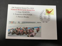 2-11-2023 (1 V 8) Thailand Motorcycle Grand Prix GP - Winner Jorge Martin (Spain) - Saturday 29-10-2023 - Motorbikes