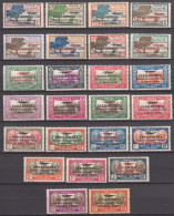 New Caledonia Nouvelle Caledonie 1933 Airmail Paris-Noumea Mi#174-199 Mint Hinged Short Set, Miss 75 Cents - Unused Stamps