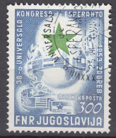 Yugoslavia Republic 1953 Esperanto Mi#730 Used - Used Stamps