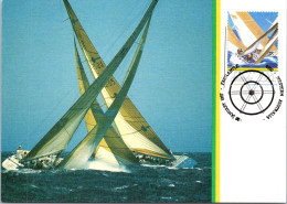 2-11-2023 (1 V10) Australia (early Maxicard) Sailing America Cup 1987 (7) - Cartas Máxima