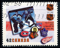 Canada (Scott No.1444 - LNH / NHL) (o) - Oblitérés