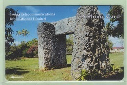 Tonga - TTIL - 2000? Fourth Issue - Royal History - $5 Ha' Amonga-a-maui  - TON-10 - "36CTDA" - VFU - Tonga