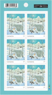 2023 Canada Christmas Winter Scenes USA Rate Full Booklet MNH - Cuadernillos Completos