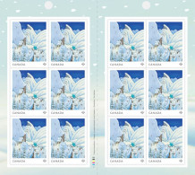 2023 Canada Christmas Winter Scenes Full Booklet Of 12 MNH - Full Booklets