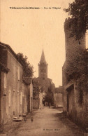 CPA 40 Landes - VILLENEUVE De Marsan - Rue De L'hôpital - Villeneuve De Marsan