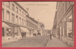 Péruwelz - Rue De La Station... Magasins ( Voir Verso ) - Péruwelz