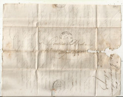 Lettre, Préphilatélie, Précurseurs XIX E Siècle, 1836, ROCHEFORT à Angoulême, 2 Scans - 1801-1848: Precursors XIX