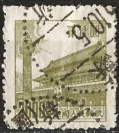 China 1950 - Mi 66 - YT 838A-C ( Gate Of Heavenly Peace ) Used - Perf. 14 - Used Stamps