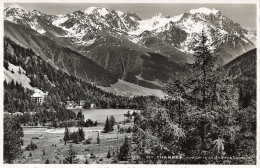 SUISSE - Champex-Lac - Vue Sur La Chaîne Des Combins - Carte Postale Ancienne - Other & Unclassified