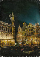 POSTCARD 370,Belgium,Bruxelles - Bruselas La Noche