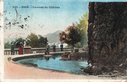 FRANCE - Nice - Cascade Du Château - Colorisé - Carte Postale Ancienne - Parken En Tuinen