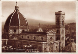 ITALIE - Firenze - La Cattedrale E Il Campanile Visti Da S Lorenzo - Carte Postale Ancienne - Firenze (Florence)