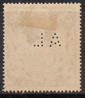 2s 6d Used, KGVI Series , Great Britain 1939 - 1948, Perfin, Perfins - Oblitérés