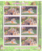 2022. Tajikistan, Lunar Calendar, Year Of The Tiger, Sheetlet Perrforated, Mint/** - Tadjikistan