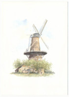 CPSM  / CPM 10.5 X 15 Pays Bas (9) Molen De Valk, Leiden   Moulin à Vent Leyde - Leiden