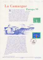 Europa CEPT 1999 France - Frankreich Y&T N°DP3240 - Michel N°PD3382 (o) - 3f EUROPA - Format A4 - Type 2 (musée) - 1999