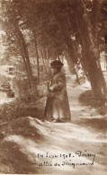 Poissy * Carte Photo 1908 * Allée De Migneaux - Poissy