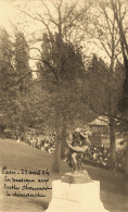 Paris 19ème * Carte Photo 1904 * Buttes Chaumont , La Musique Le Dimanche * Kiosque à Musique - Arrondissement: 19