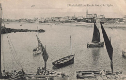 Ile De Batz * Vue Du Port Et De L'église * Bateaux - Ile-de-Batz