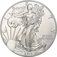 États-Unis, 1 Dollar, 1 Oz, 2013, Philadelphie, Argent, SPL, KM:273 - Zilver