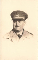 MILITARIA - Portrait D'un Militaire - Casquette - Carte Postale Ancienne - Personen