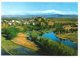 RIO Y VISTA PARCIAL / RIVER AND PARTIAL VIEW.- PUEBLA DE SANABRIA.- ZAMORA - CASTILLA Y LEON.- ( ESPAÑA ). - Zamora