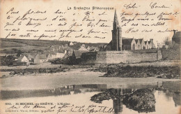 St Michel En Grève * Vue Sur L'église Du Village - Saint-Michel-en-Grève