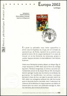 Europa CEPT 2002 France - Frankreich Y&T N°DP3466 - Michel N°PD3603 (o) - 0,46€ EUROPA - Format 145*210 - Notice - 2002