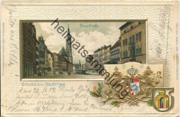 Neuötting - Wappen - Verlag Jakob Fränkel Regensburg - Gel. 1902 - Neuötting