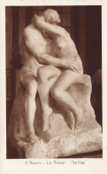 ARTS - Sculpture - A Rodin - Le Baiser - The Kiss - Carte Postale - Sculture