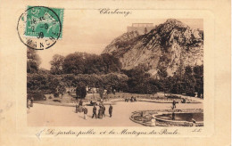 FRANCE - Cherbourg - Le Jardin Public Et La Montagne Du Roule - Carte Postale Ancienne - Cherbourg