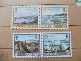Europa 267/270 Mnh Neuf ** Année 1983 Guernsey Guernersey - 1983