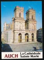 CPSM / CPM 10.5 X 15 Gers  AUCH Cathédrale Ste-Marie Façade Renaissance 2 Tours 3 Porches - Auch