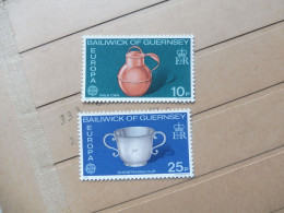 Europa 128/129 Mnh Neuf ** Année 1976 Guernsey Guernersey - 1976