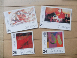 Europa 616/619 Mnh Neuf ** Année 1993 Guernsey Guernersey - 1993