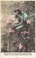 FÊTES - VOEUX - 1er Avril -(6)  -Poisson- Femme - 1er Avril - Poisson D'avril