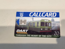 IRELAND-(IE-EIR-A-0033)-Dart-Through The Heart Of The City-(3)-(20units)-(5/1996)-used Card+1card Prepiad Free - Ierland