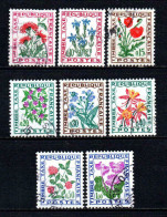 France - 1964- Tb Taxes - Fleurs Des Champs - N° 95 à 102 - Oblit - Used - 1960-.... Usados