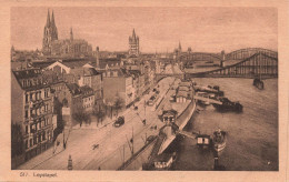 ALLEMAGNE - Köln - Leystapel - Quai - Animé - Carte Postale Ancienne - Köln