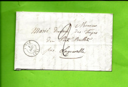 1848 Vitré Ille Et Vilaine  Lettre Sign. Bonin Pour Forges De Port Brillet La Gravelle Laval Mayenne V.SCANS - 1801-1848: Vorläufer XIX