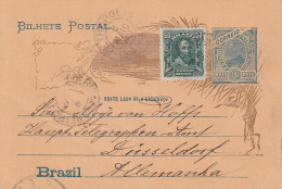 Brésil Entier Postal Illustré  Pour L'Allemagne 1907 - Entiers Postaux