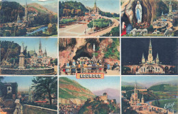FRANCE - Lourdes - Multivues - Colorisé - Carte Postale - Lourdes
