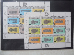 Europa 120/121 Feuille Blad Sheet Mnh Neuf ** Année 1976 Man Isle - 1976