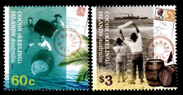 Cocos (Keeling) Islands 2013 Barrel Mail Sc 372-73 Mint Never Hinged - Cocos (Keeling) Islands