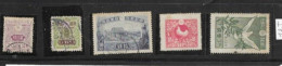 JAPON /   5 TIMBRES - ...-1871 Préphilatélie